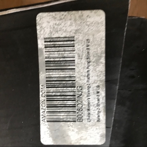 Silver Studded Rhinestone High Heels - Picture 8 of 8